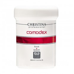 COMODEX 2 Scrub & Smooth Exfoliator - Выравнивающий скраб-эксфолиатор (шаг 2), 250мл,, CHRISTINA