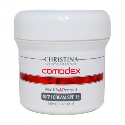 COMODEX 7 Mattify & Protect Cream SPF15 - Матирующий защитный крем SPF15 (шаг 7), 150мл,, CHRISTINA