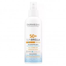 Dermedic Sunbrella Baby SPF 50  / Солнцезащитное молочко-спрей для детей SPF 50 , 150 мл. (Срок годности до 09.2024)