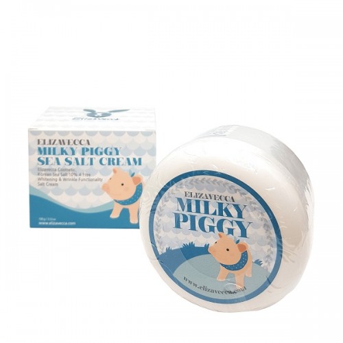 Milky Piggy Sea Salt Cream / Крем для лица МОРСКАЯ СОЛЬ, 100 мл,, ELIZAVECCA