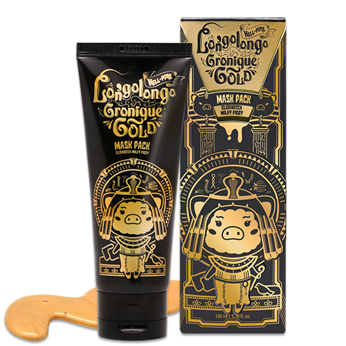 Hell-pore Longolongo Gronique Gold mask pack / Маска-пленка Золотая, 100 мл,, ELIZAVECCA