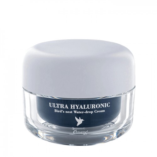 Ultra Hyaluronic Acid Bird's Nest Water-Drop Cream / Крем для лица с ласточкиным гнездом, 50 мл, ESTHETIC HOUSE