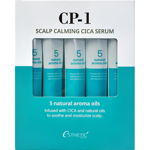 CP-1 Scalp Calming Cica Serum / Cыворотка для кожи головы УСПОКАИВАЮЩАЯ, 5 шт*20 мл, ESTHETIC HOUSE