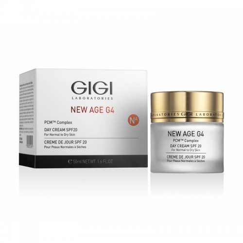 New Age G4 Day Cream SPF 20, Крем дневн. омолаж, 50мл, GIGI