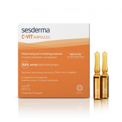 C-VIT Ampoules - Средство в ампулах с витамином С, 5 ампул по 2 мл.,, SESDERMA