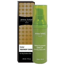 Herbal Treatment Coverup / Растительный матирующий флюид №1, 30мл, Лечебный макияж, ANNA LOTAN PRO