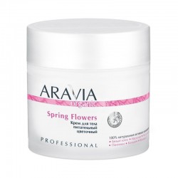 ARAVIA Organic Крем для тела питательный цветочный Spring Flowers, 300мл, ARAVIA Organic Уход за телом, ARAVIA