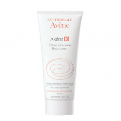 Avene AKERAT 10 Крем для тела для очень сухой кожи, интенсивный увлажняющий, 200 мл, Akerat Выраженные уплотнения кожи и псориаз, AVENE