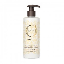 Barex OLS Shine shampoo / Шампунь-блеск с протеинами шелка и семенем льна, 750 мл,, 
