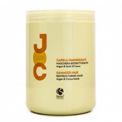 Barex Joc Care Restructuring Mask / Маска "Глубокое восстановление" с аргановым маслом и какао бобами, 1000 мл, JOC CARE уход, BAREX