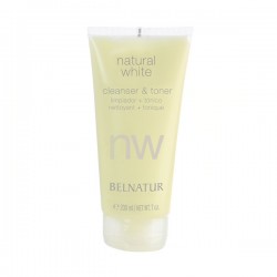 Natural White Cleanser & Toner Специальный гель-тоник для очищения кожи, 200мл, NATURAL WHITE, BELNATUR