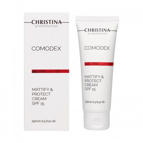 COMODEX Mattify & Protect Cream SPF15 - Матирующий защитный крем SPF15, 75мл,, CHRISTINA