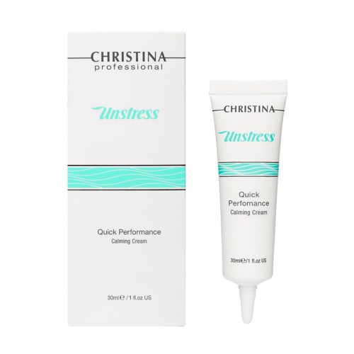 Unstress Quick Performance calming Cream - Успокаивающий крем быстрого действия, 30мл,, CHRISTINA