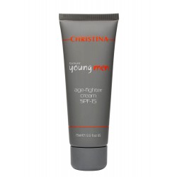 Forever Young Age Fighter Cream SPF-15 - Крем против старения для мужчин с СПФ-15, 75мл, FOREVER YOUNG, CHRISTINA