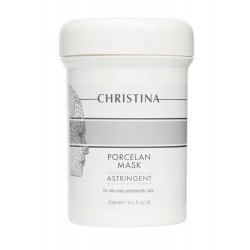 Porcelan Astrigent Porcelan Mask - Поросуживающая маска "Порцелан" для жирной и проблемной кожи, 250мл, МАСКИ, CHRISTINA