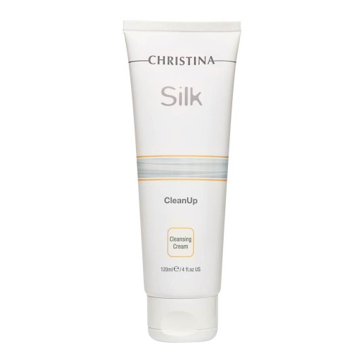 Silk Clean Up Cream - Нежный крем для очищения кожи, 120мл, SILK, CHRISTINA