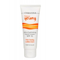 Forever Young Hand Cream SPF-15 - Крем для рук СПФ-15, 75мл, FOREVER YOUNG BODY COLLECTION, CHRISTINA
