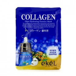 Ekel Collagen Ultra Hydrating Essence Mask / Маска тканевая с коллагеном, 25 гр,, EKEL
