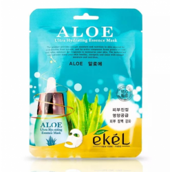 Ekel Aloe Ultra Hydrating Essence Mask Маска тканевая с экстрактом алое, 25 гр,, EKEL