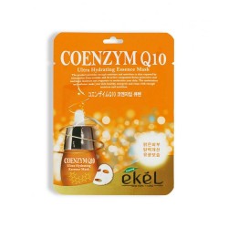 Ekel Coenzym Q10 Ultra Hydrating Essence Mask / Маска тканевая с коэнзимом Q10, 25 гр,, EKEL