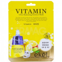 Ekel Vitamin Ultra Hydrating Essence Mask / Маска тканевая с витамином С, 25 гр,, EKEL