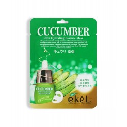 Ekel Cucumber Ultra Hydrating Essence Mask / Маска тканевая с экстрактом огурца, 25 гр,, EKEL
