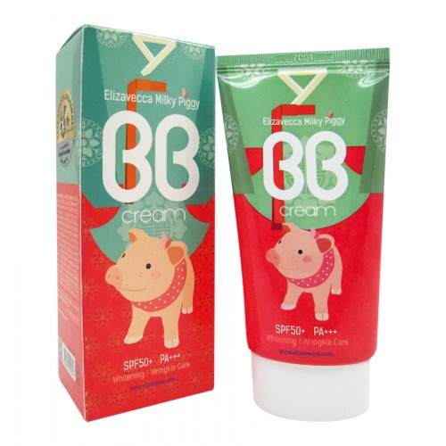 Milky Piggy BB Cream SPF50 / BB крем для лица Увлажняющий, 50мл,, ELIZAVECCA