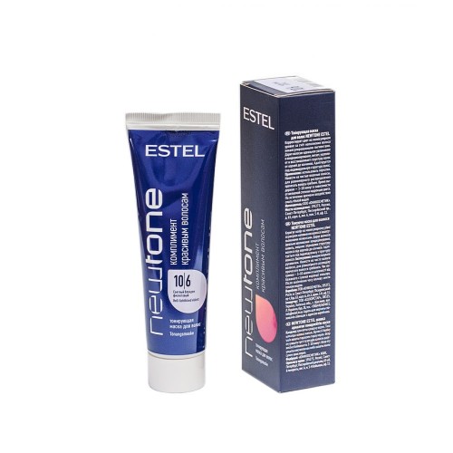 Estel NEWTONE Маска тонирующая для волос 10,6 Светлый блондин фиолетовый, 60 мл,, ESTEL PROFESSIONAL