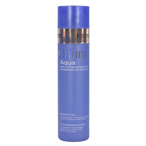 ESTEL Otium Aqua, Шампунь для волос интенсивное увлажнение, 250 мл,, ESTEL PROFESSIONAL