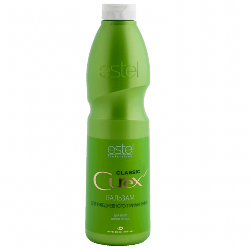 ESTEL Curex Classic, Бальзам для всех типов волос ежедневное применение, 1000 мл,, ESTEL PROFESSIONAL