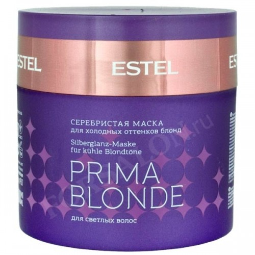 ESTEL Prima Blonde, Маска для волос серебристая для холодных оттенков блонд, 300 мл,, ESTEL PROFESSIONAL