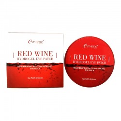 Red Wine Hydrogel Eyepatch / Гидрогелевые патчи для глаз Красное вино, 60 шт (Срок годности до 02.2024), ESTHETIC HOUSE