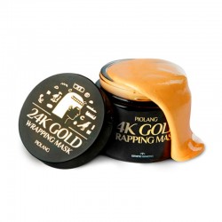Piolang 24k Gold Wrapping Mask / Маска для лица с 24 каратным золотом, 80мл, ESTHETIC HOUSE