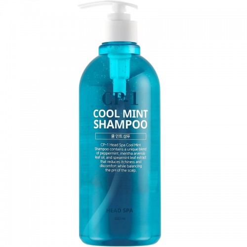 CP-1 Head Spa Cool Mint Shampoo / Шампунь для волос ОХЛАЖДАЮЩИЙ, 500 мл, ESTHETIC HOUSE
