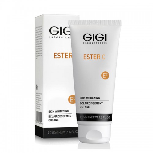 Ester C Skin Whitening cream \ Крем, улучшающий цвет лица, 50мл (поврежденная упаковка), (Срок годности до 06.2025), GIGI