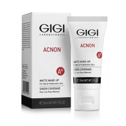 ACNON Matte makeup / Крем-тон матирующий для пробл. и жирн. кожи, 30 мл,, GIGI