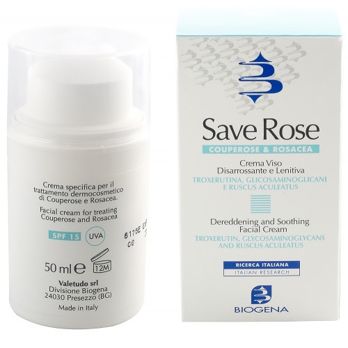 Дневной крем против купероза / Biogena Save Rose, 50 мл,, HISTOMER
