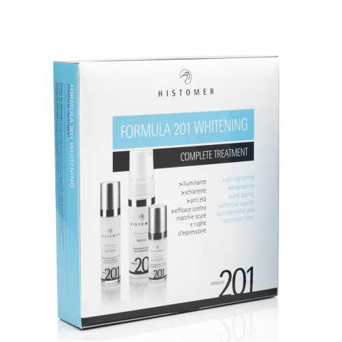 Набор (мусс, дневной крем, ночная сыворотка) Formula 201 Whitening Complete Treatment, FORMULA 201, HISTOMER