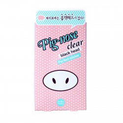 Pignose clear black head Perfect sticker / Полоска для носа, очищающая, 1 г, Pig-nose, HOLIKA HOLIKA