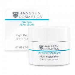 Night Replenisher / Питательный ночной регенерирующий крем, 50мл, DRY SKIN, JANSSEN