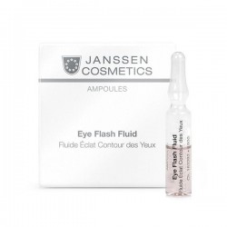 Eye Flash Fluid / Увлажняющая и восстанавливающая сыворотка в ампулах для контура глаз, 7*1,5мл, AMPOULES, JANSSEN
