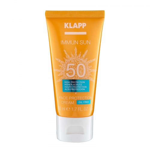 IMMUN SUN Солнцезащитный крем для лица SPF50, 50мл,, KLAPP