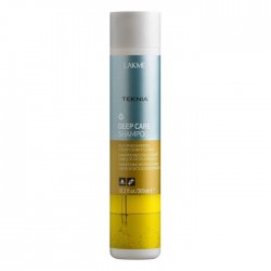LAKME Deep Care Shampoo / Шампунь восстанавливающий для сухих или повреждённых волос, 300 мл, Teknia Deep Care, LAKME