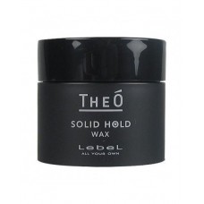 Theo Wax Solid Hold, Воск для укладки волос сильной фиксации, 60 гр.