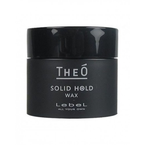 Theo Wax Solid Hold, Воск для укладки волос сильной фиксации, 60 гр., THEO Styling, LEBEL