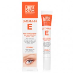 Либридерм витамин E Крем для кожи вокруг глаз антиоксидант, 20 мл, ВИТАМИН Е (VITAMIN E), LIBREDERM