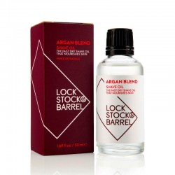 Argan Blend Shave Oil / Универсальное аргановое масло для бритья и ухода за бородой, 50мл,, LOCK STOCK AND BARREL