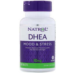 DHEA (ДГЭА) 10 mg, 30 Tablets,, NATROL