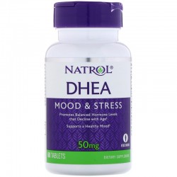 DHEA (ДГЭА) 50 mg, 60 Tablets,, NATROL