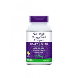 Omega 3-6-9 Complex (Омега 3-6-9) 1200 mg, 60 Capsules,, NATROL